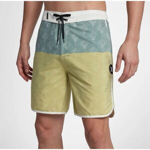 NWT Hurley Men's Pescado Beachside 18" Boardshorts Swim Shorts Men’s size 38